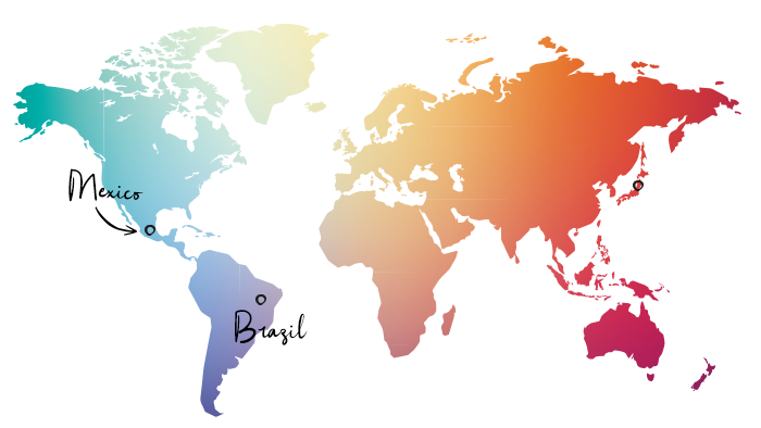 Mexico Brazilie