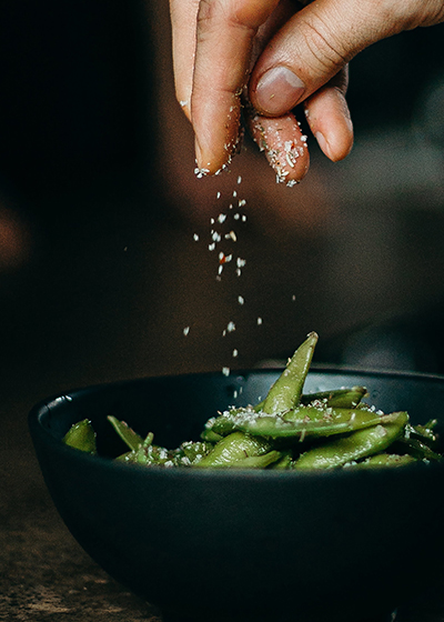 Edamame yuzu boontjes