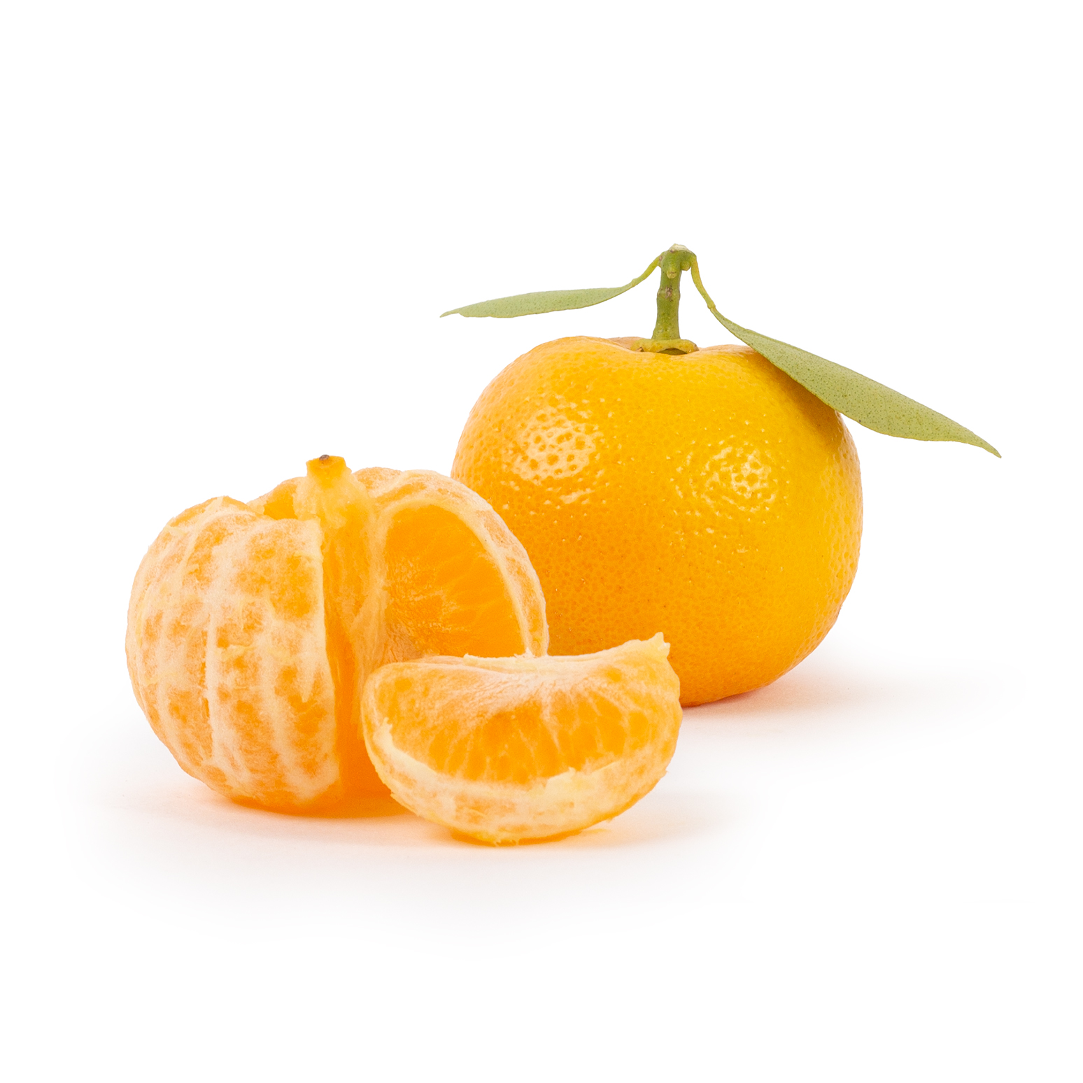 Calamondin dicht en open