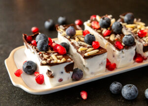 Frozen Choc-Yogurt Blueberry bar